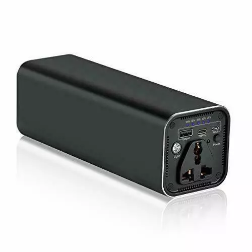AC Outlet Portable Laptop Power Bank Universal 31200mAh 100W Travel Laptop