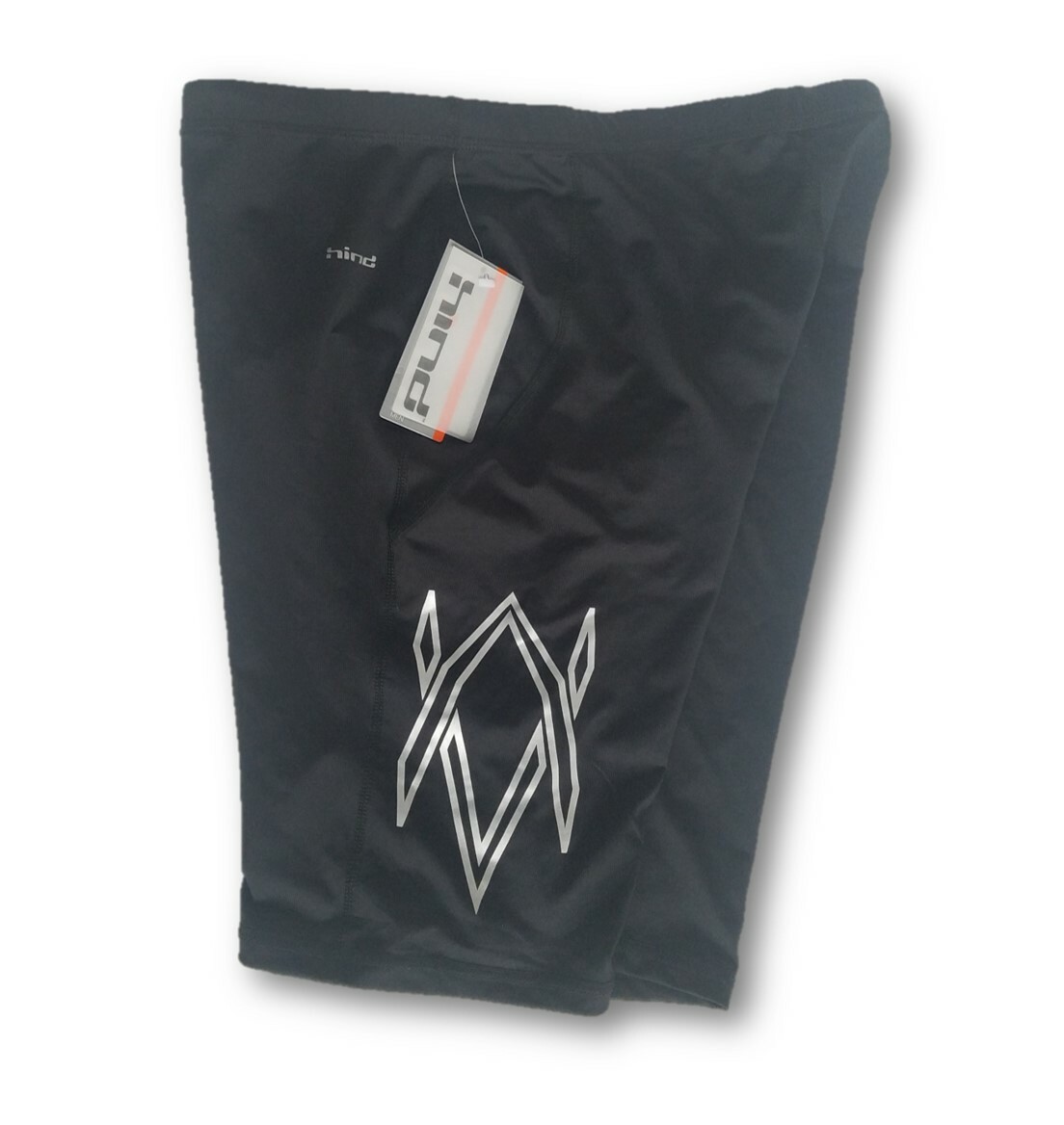 HIND MEN'S ATHLETIC PERFORMANCE BASE LAYER BLACK ACTIVEWEAR GYM SHORTS