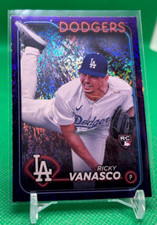 2024 Topps Update - Ricky Vanasco - Purple Foil - /799 - Rookie Card - Dodgers