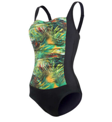 Badeanzug schwarz 36B Damen B-Cup UVP:59,99  3.251