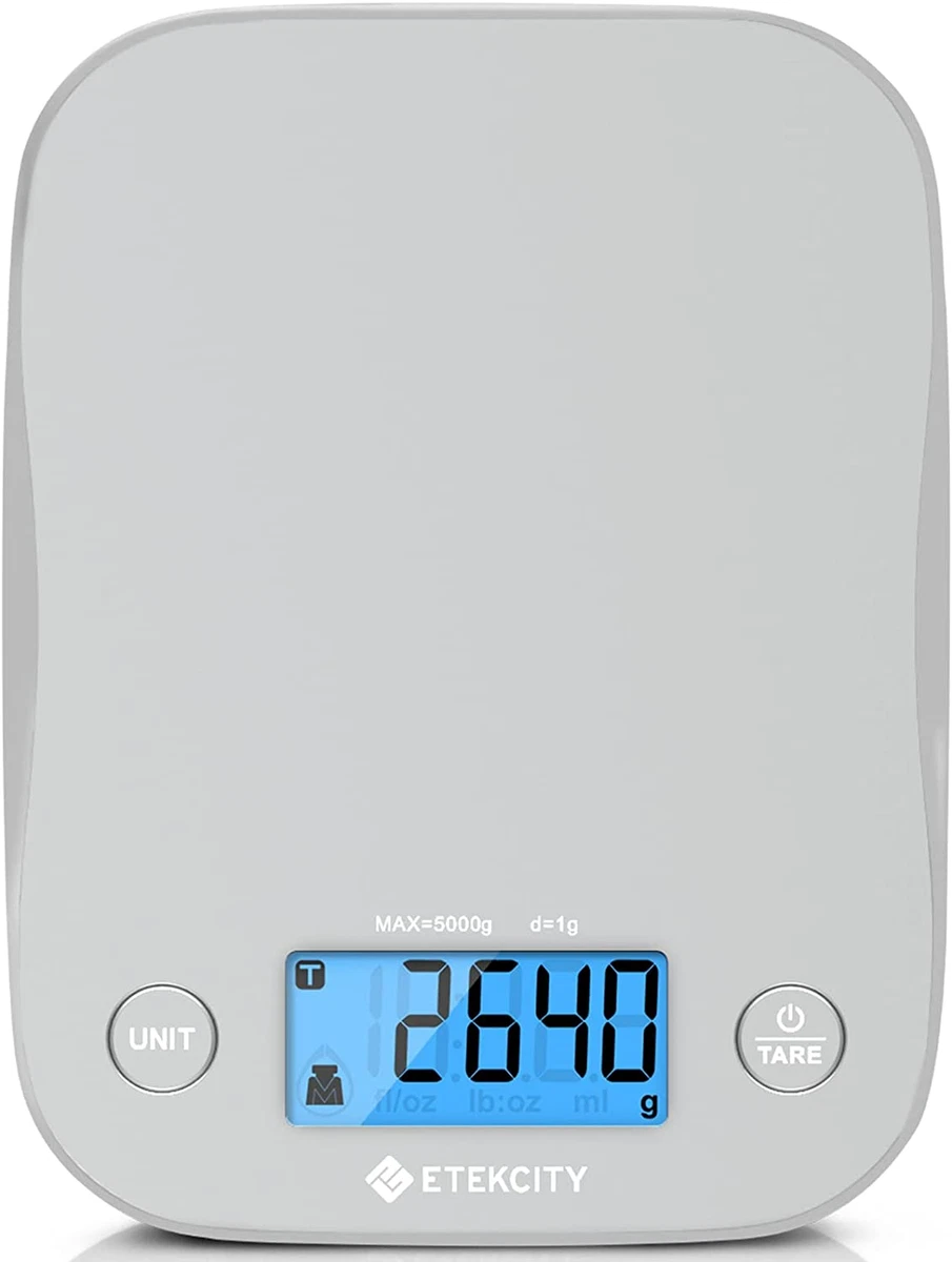 Etekcity Food Kitchen Scale, Digital Weight Grams and Oz for Cooking, Baking,  Me