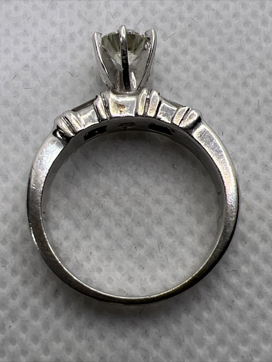 Speed Bumps Ring Sizing Beads BEAUTIFUL 14K White Gold Round