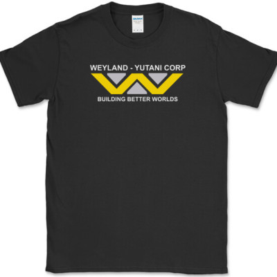 Weyland-Yutani Corporation T-Shirt Funny Aliens Movie Humor Graphic Tee
