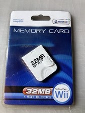 Hyperkin Wii/Gamecube 32mb Memory Card 507 Blocks 