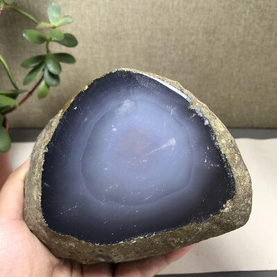 #ad #ad Rare Natural Enhydro Mobile water bladder agate chalcedony Specimen 788g A2865 $94.50