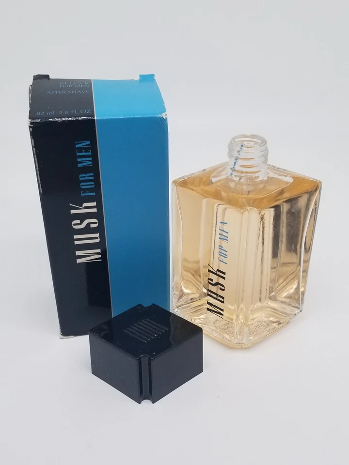 NUEVO loción para después del afeitado vintage Avon Musk para hombre Splash 1997 2,8 fl oz 82 ml Nuevo de Lote Antiguo Foto 2 de 4