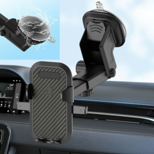 360° Car Windshield Mount Holder Cell Phone GPS For iPhone 14 13 Pro Max 12 - Picture 9 of 11