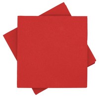 Servietten Rot Tischdeko Geburtstag Party Weihnachten 40 X 40 Cm 25 StüCk