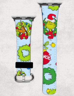 How The Grinch Stole Christmas Apple Watch Band NEW 38/40/41 & 42/44/45