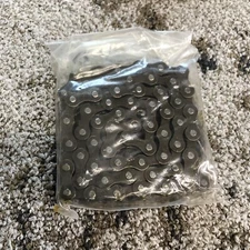 YBN Chain 1/2x1/8x112 1/Speed Brown Bike Part