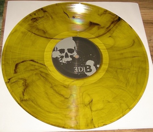 Megadeth "Megadeth Tour" Green/Black Vinyl Record 1984 Metallica Slayer - Picture 5 of 5