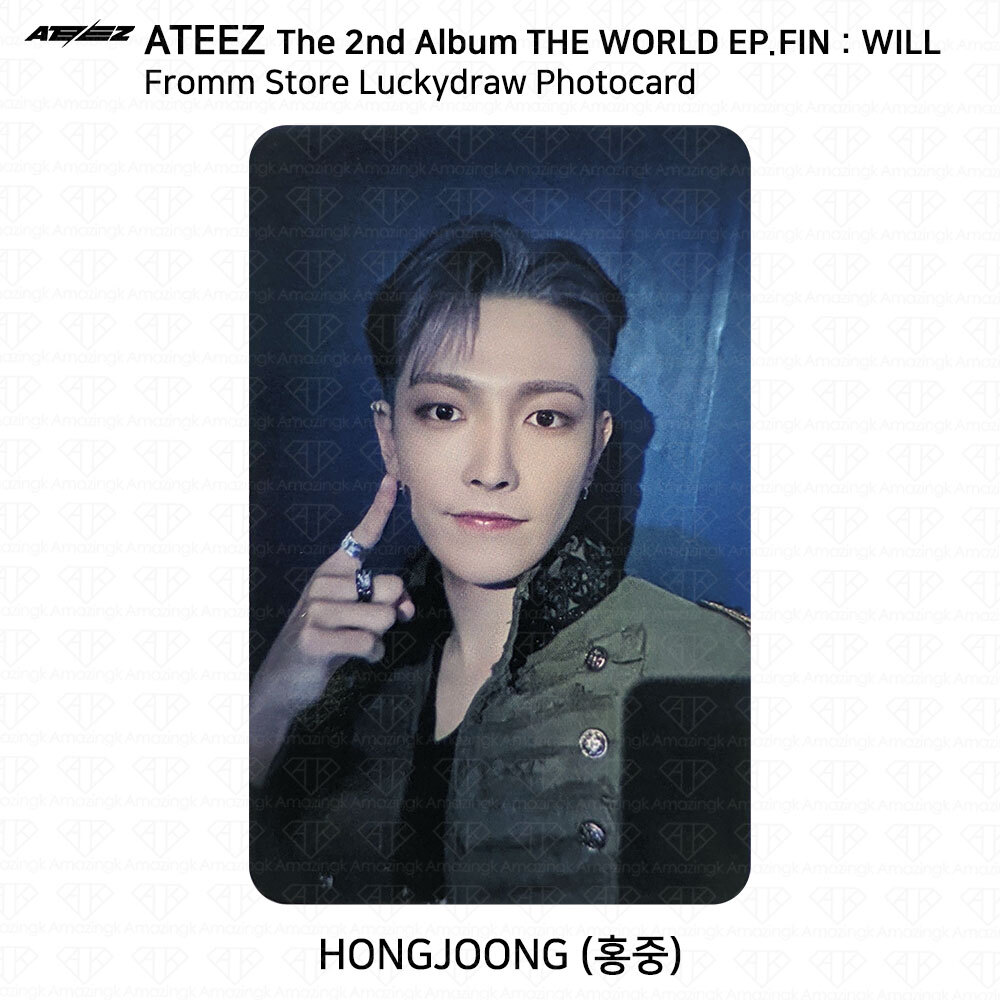 ATEEZ WILL frommstore当選者限定特典【ホンジュン】 ATEEZ THE
