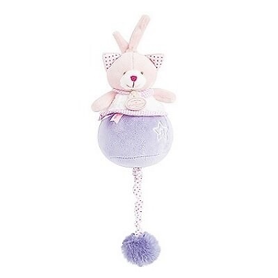 DOUDOU ET COMPAGNIE, SPIELDOSE LOVELY STRAWBERRY - CAT, , DC3045CHAT