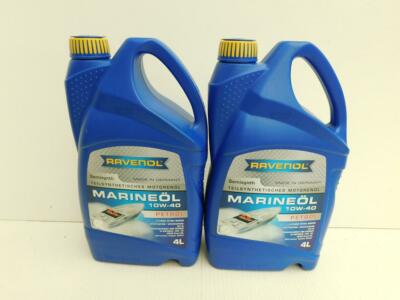 7,43 /l Ravenol Marineoil Petrol SAE 10W-40 2 x 4 L semisynth Motorenöl 