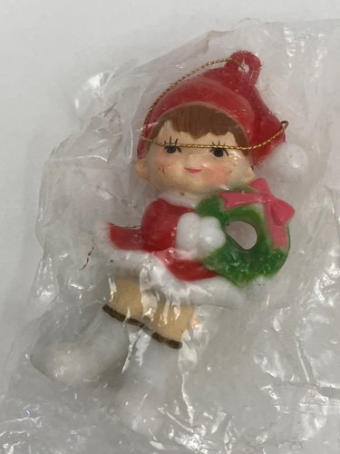 Lot 4 Vintage Celluloid Elves 2 3/4" tall NEW Old Stock Hong Kong - Picture 2 of 9