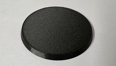 Tabletop Bases 60mm in Schwarz/black für 6x2mm Magnet, 8 Stück