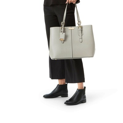 carvela leather flat chelsea boots