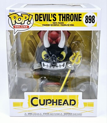 Funko Pop! Deluxe: Cuphead - Devil's Throne #898 for sale online