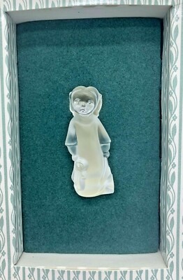SWAROVSKI JULIA'S WORLD GIRL ''JULIA/TEDDY'' Frosted Crystal - FREE SHIPPING