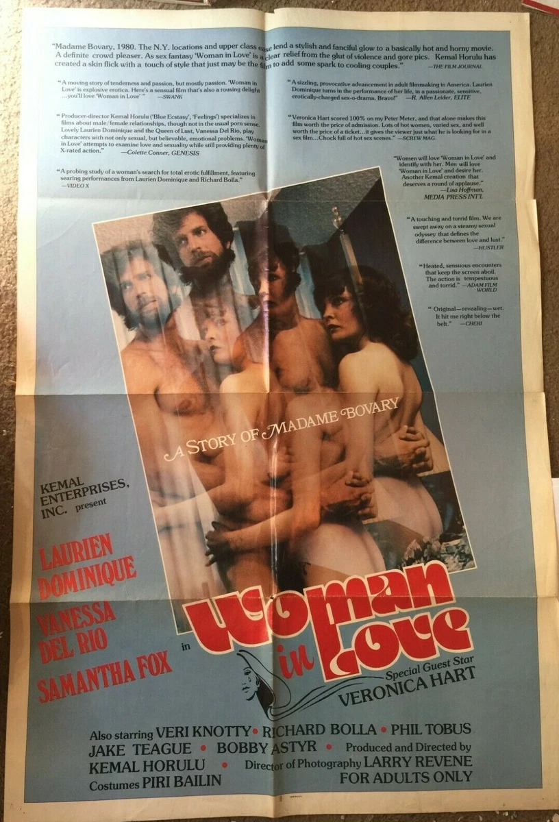 Vintage Women In Love X-Movie Poster Glory Days of Adult Film Making |  eBay