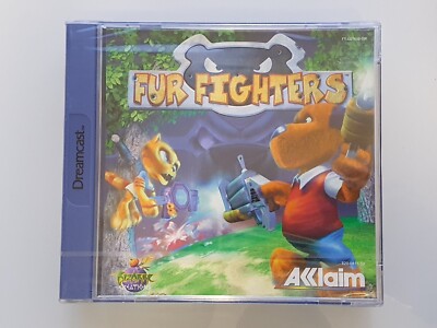 Fur Fighters Sur SEGA Dreamcast – Neuf Sous Blister – PAL – Édition Italienne/espagnole