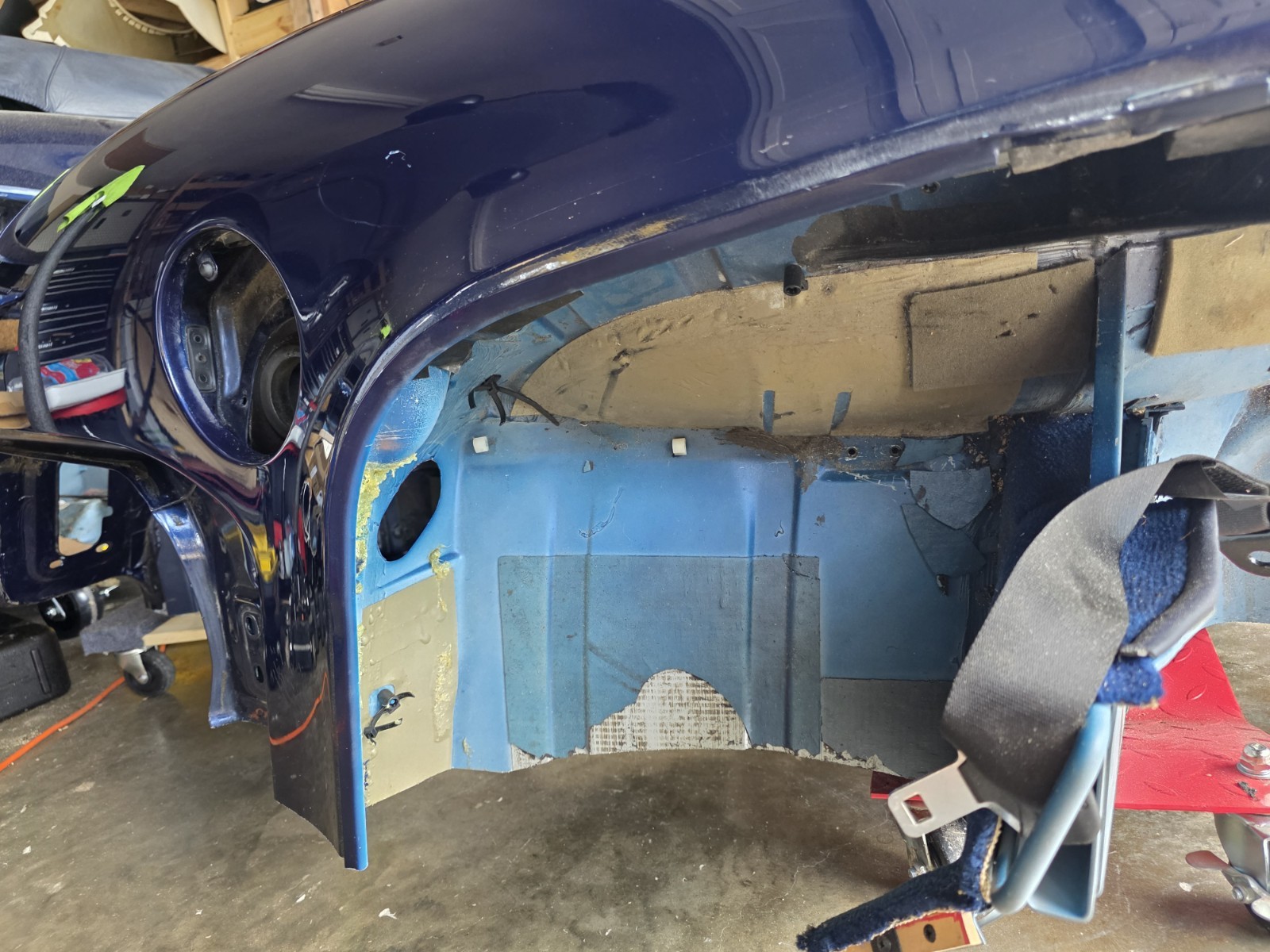 Aston Martin DB7 Volante Convertible Left Quarter Panel & Structure