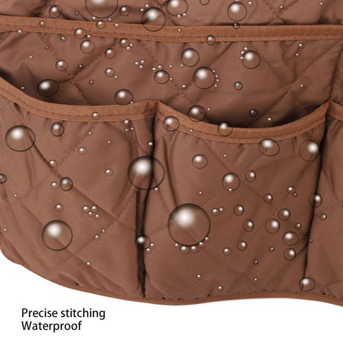 Couch Armrest Storage Bag Multifunction 14 Pockets Sofa Armrest Organizer For - Picture 4 of 22