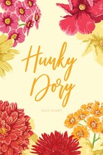 2020 Diary; Hunky Dory: UK Week to View Schedule Planner, Calendar, and Appoint