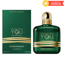 Stronger With You Sandalwood  100ml 3.4 oz  FREE SHIPPING  NEW AND SEALED
