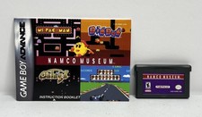 Nintendo Game Boy Advance Namco Museum Game Manual Authentic/Cleaned/Tested