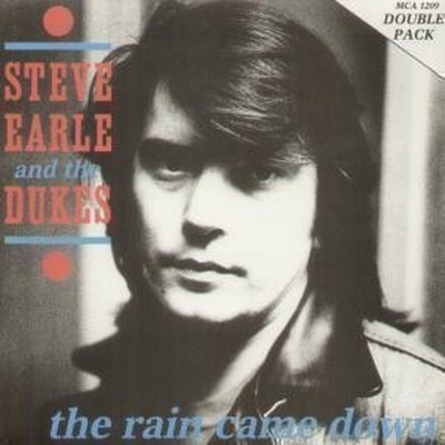 Steve Earle Und The Dukes Rain Came Down Doppel 7'' Vinyl UK MCA 1987 Limitiert