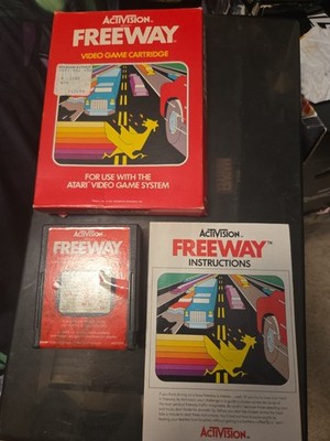 Freeway Atari 2600 Activision  Complete In Box CIB