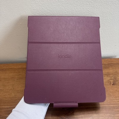 Amazon Kindle Scribe Folio Cover Magnetic Attach Protective Case Leather Plum