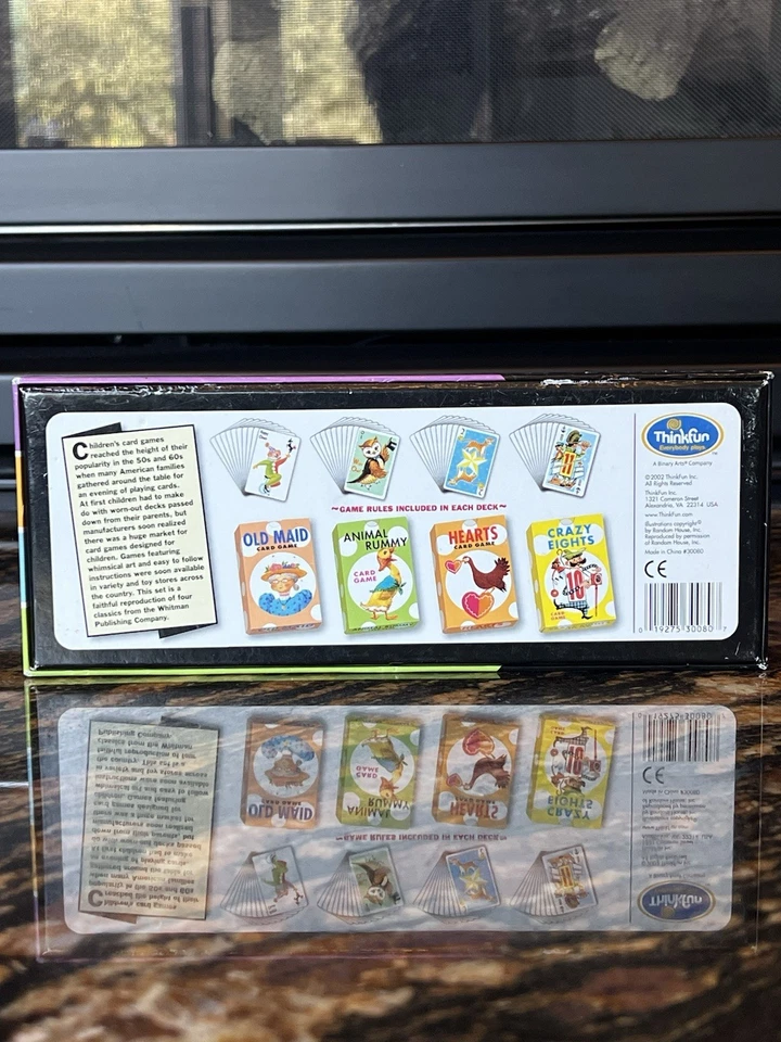 Children's Card Games Bundle - Old Maid / Rummy / Hearts / Crazy Eights - Image 4 of 4