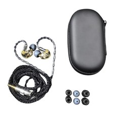 Shure SE535 Earphones Sound Isolating 3.5mm Stereo Voice Headset Champagne Gold