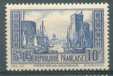 France 1929 Port de la Rochelle 261c Neuf ** Sans Charnière ( Type II )