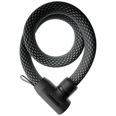 ABUS antivol chaîne de vélo YARNIT 4004K  110cm noir  à clé  niveau 7/15 - Photo 1/3