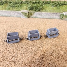 009  GAUGE  KIT BUILT   4 WHEEL HOPPER WAGONS RAKE OF 3  SNAILBEACH ?  FREE POST