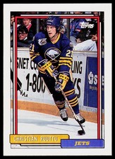Christian Ruuttu, 1992-93 Topps, #485, Winnipeg Jets,