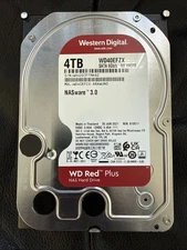 Western Digital Red Plus WD40EFZX Hard Drive - 4TB - WD HDD