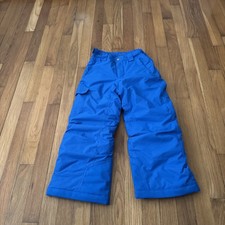 Columbia Snow Pants Kids Blue Omni-Tech Insulated Ski Winter Size XS 6-7 