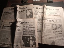 Quattro Quotidiani Il Gazzettino E Il Resto Del Carlino 1983 1985