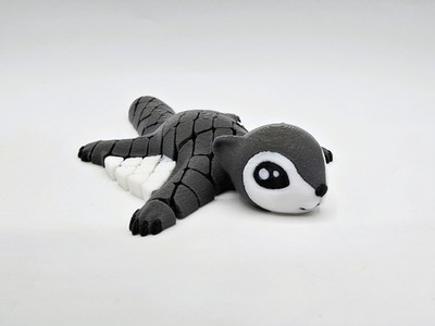 Sugar Glider Baby Flexi | 3D Printed Realistic Animal | Flexible Desk Toy Pet