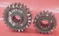 Set #16 Lightweight Quick Change 5.48-6.48 Rear End Gears 10 Spline Late Model