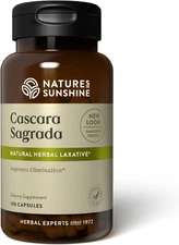 Nature'S Sunshine Cascara Sagrada Capsules - Promotes Intestinal Support for a H