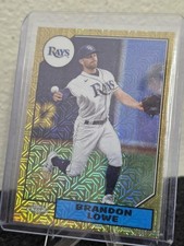 2022 Topps Series 2 - 1987 Topps Chrome Silver Pack  Mojo Brandon Lowe #T87C2-9