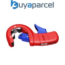 Draper 26078 KNIPEX 90 23 01 BK DP50 Pipe Cutter for Plastic Drain Pipes, 165mm