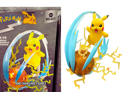 Pokémon 13-inch Deluxe Collector's Statue - Pikachu or Charizard