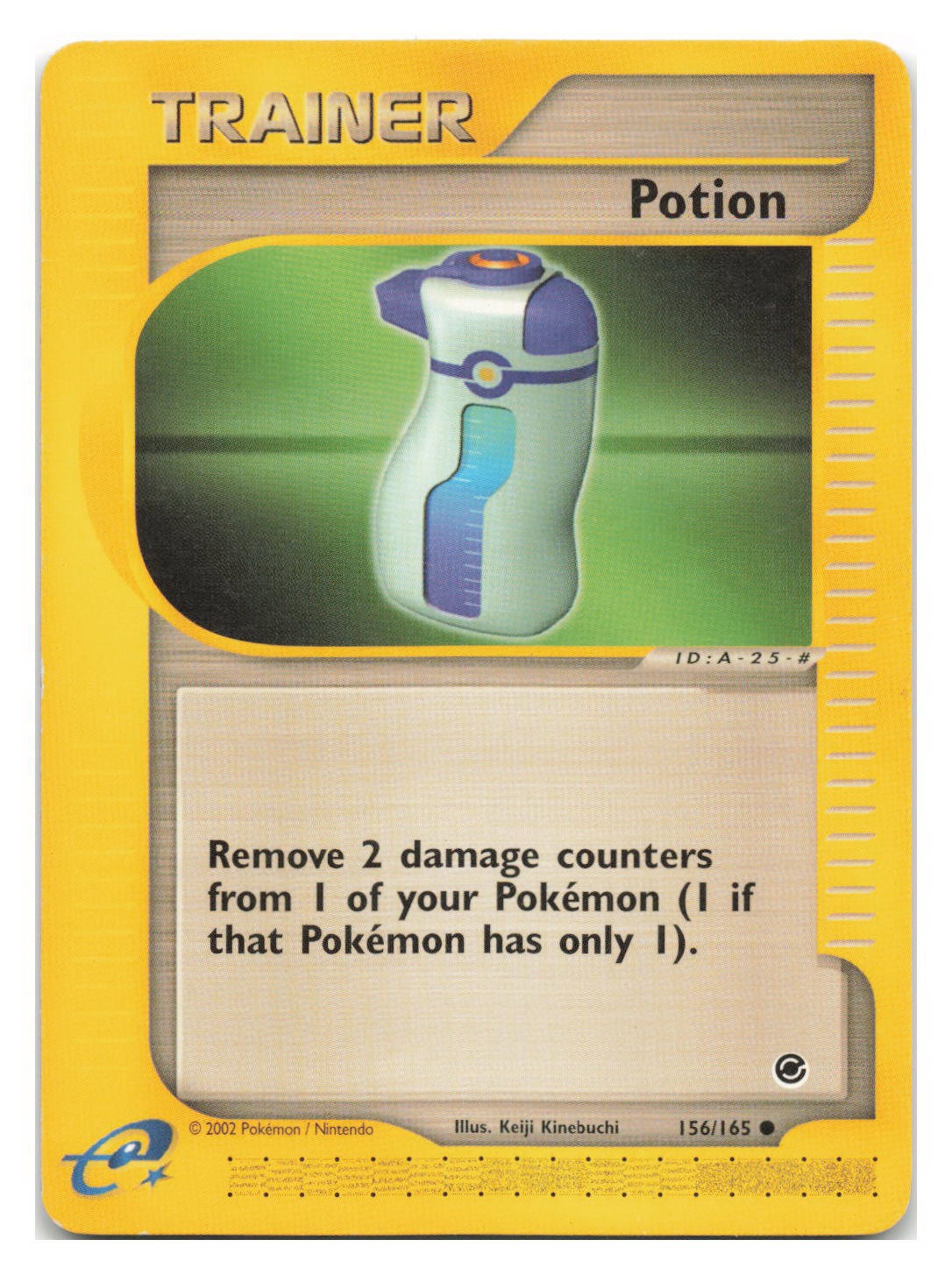 Potion 156/165 Common Expedition Base Set Pokemon 2002