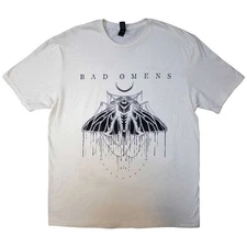 Vintage Bad Omens Moth T-shirt, Retro Heavy Metal Band Tee, Gift For Fan